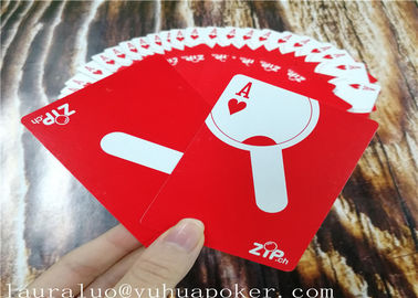 350 Gsm Art Paper Poker Playing Cards 2.25 X 3.5 Inch YH6 Both Sides 4C Custom