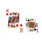 Custom Printed Classical Casino Playing Cards Own Logo Design Anti Cheating With Barcode Big Font Poker